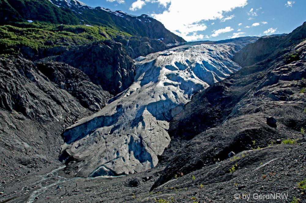 Exit Glacier, Seward, Alaska, USA