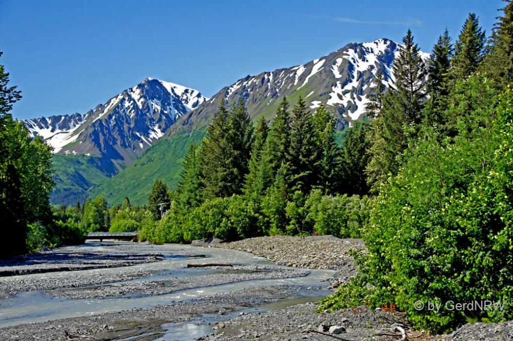 Bear Creek, Seward, Alaska, USA