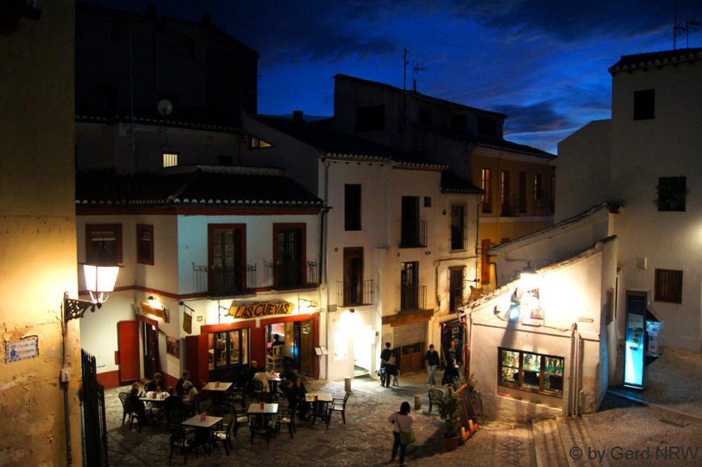 El Albaicin Quarter, Granada, Spain - El Albaicin Viertel, Granada, Spanien