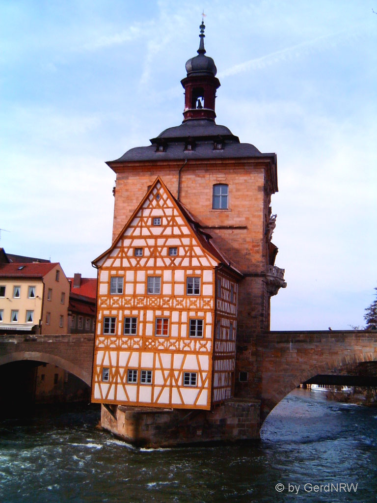 Old Town Hall, Bamberg, Germany - Altes Rathaus, Bamberg, Germany