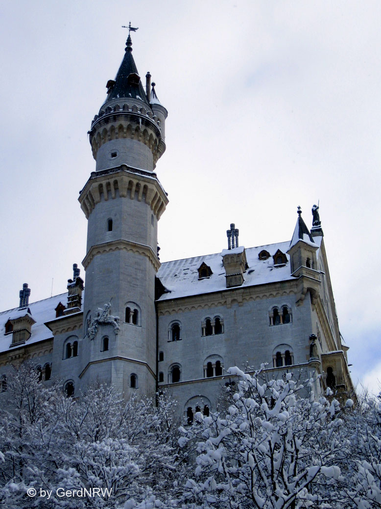 New Swanstone Castle (Schloss Neuschwanstein), Fuessen, Germany