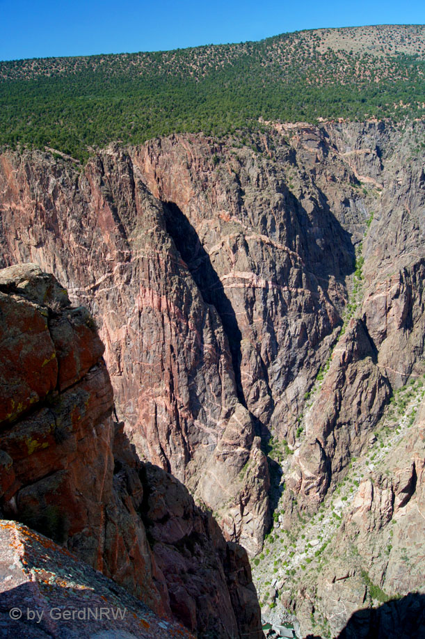 Chasm View, Black Canyon of the Gunnison National Park, Colorado, USA