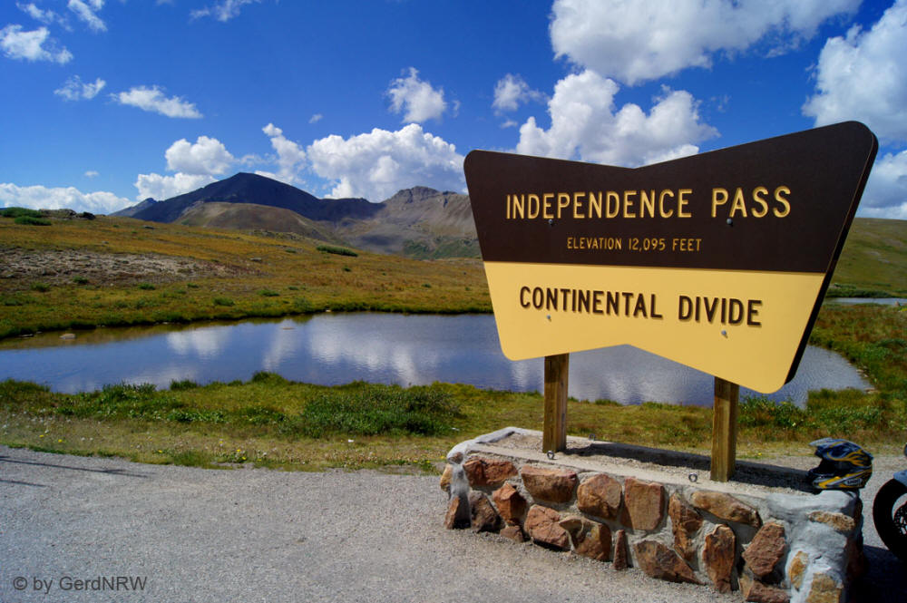 Independence Pass 12,095 ft (3,687 m), Colorado, USA