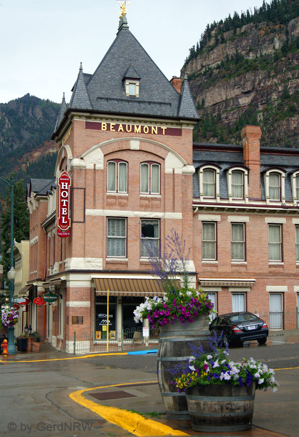 Beaumont Hotel, 1886, Ouray, Colorado - USA