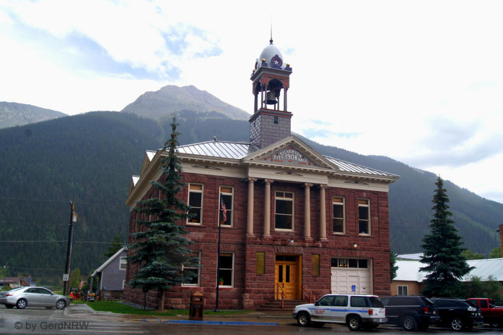 City Hall (1908), Greene Street, Silverton, Colorado - USA