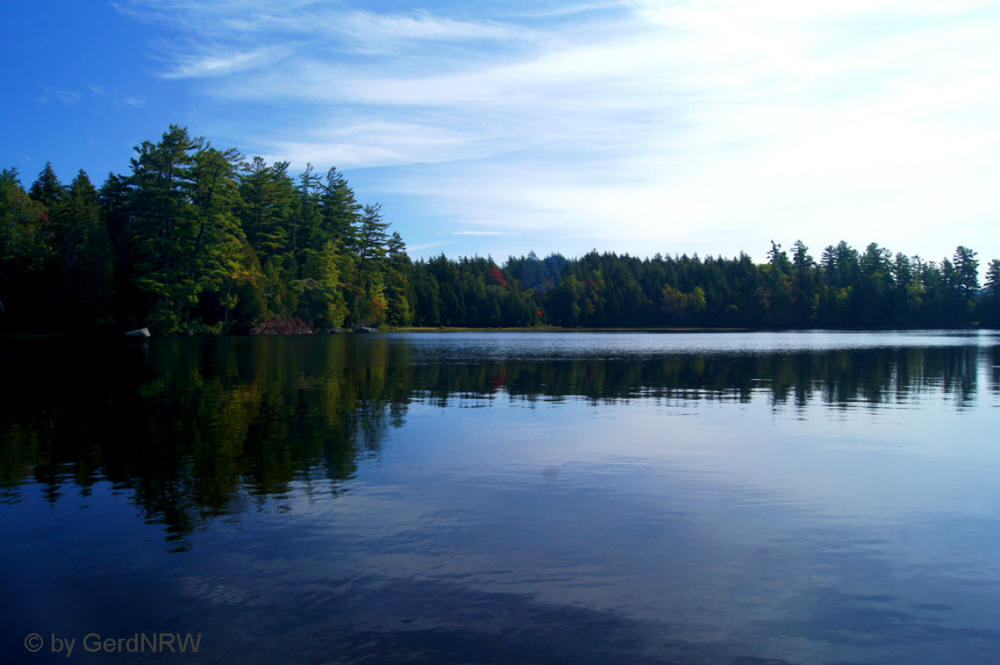 Lower Saranac Lake, Second Pond, Adirondacks, New York State, USA