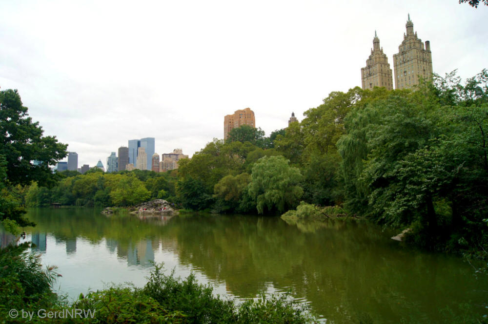 The Lake, Central Park, Manhattan, New York, USA 