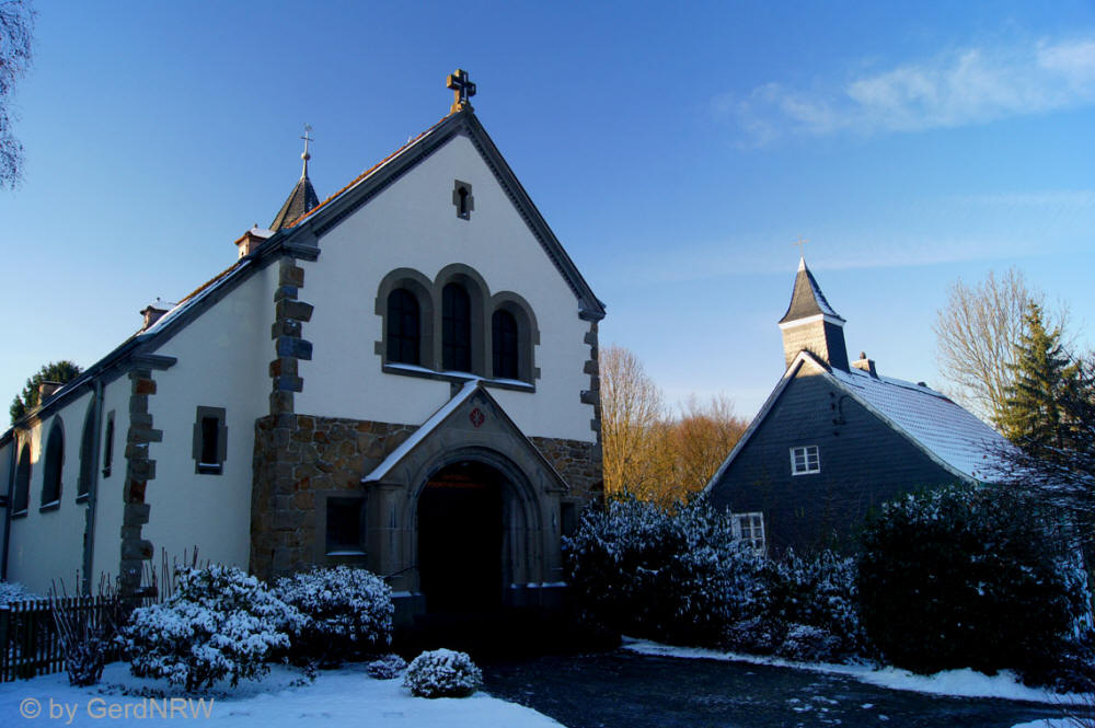 Chapel St. Jakobus (St. Jakobus Kapelle, 1908), Abtskueche, Heiligenhaus, Germany