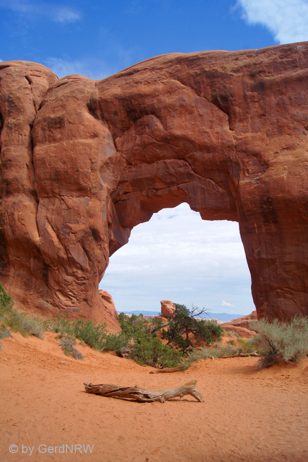 Pine Tree Arch, Arches Nationalpark, Utah, USA
