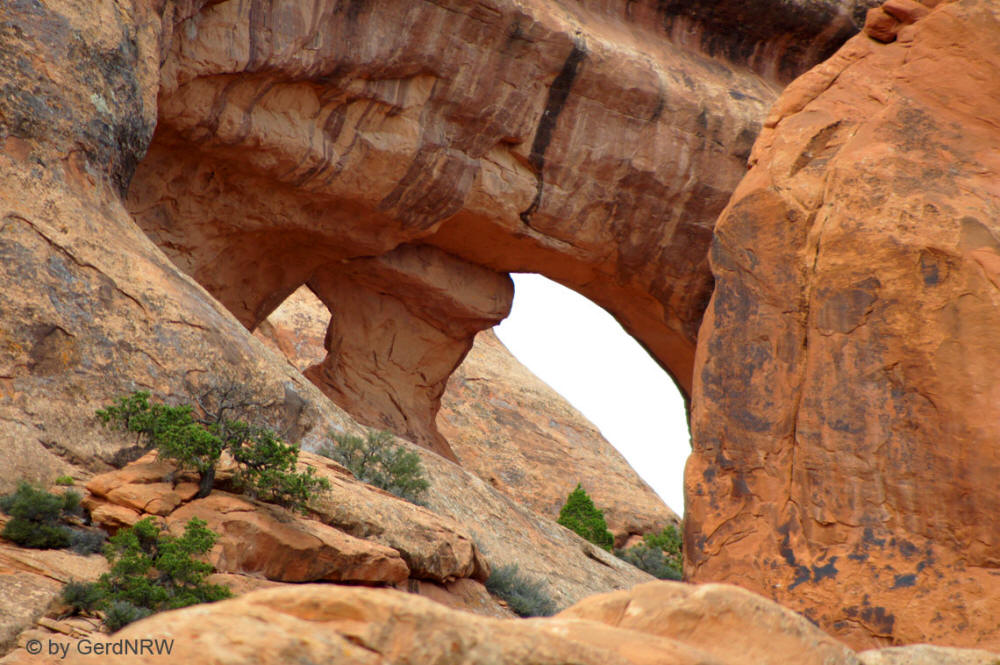 Along Devil´s Garden Trail, Arches Nationalpark, Utah, USA