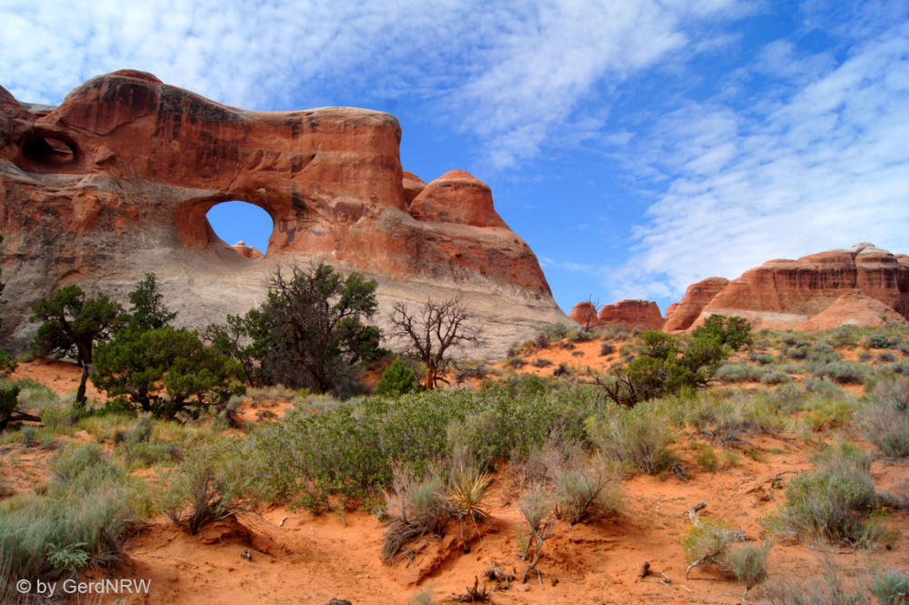 Tunnel Arch, Arches Nationalpark, Utah, USA