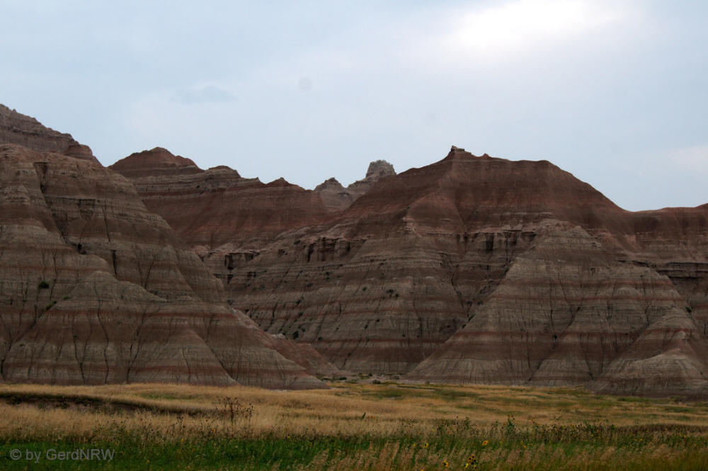 Badlands Nationalpark, SD, USA