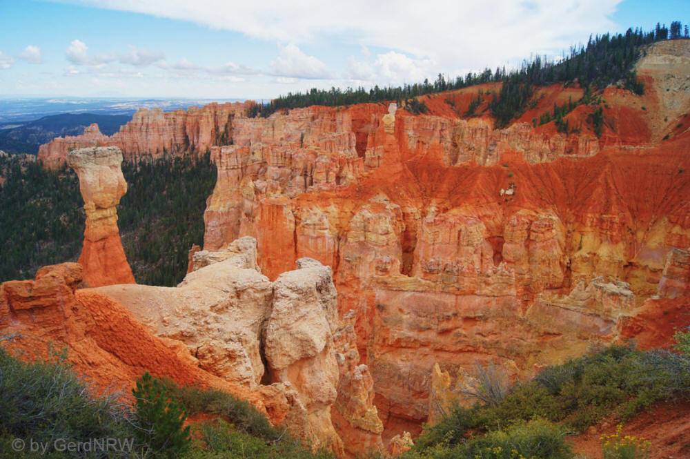 Agua Canyon and Thor´s Hammer, Bryce Canyon National Park, Utah, USA