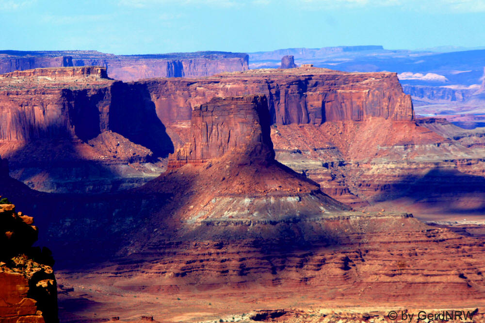 View over Colorado River Canyon, Canyonlands National Park, Utah - USA