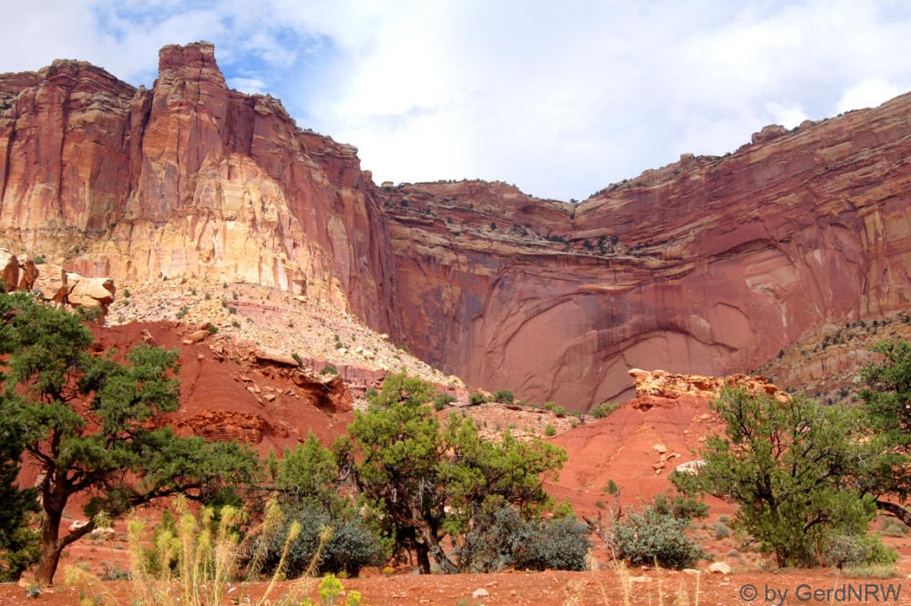 Along the Scenic Drive, Capitol Reef National Park, Utah - USA