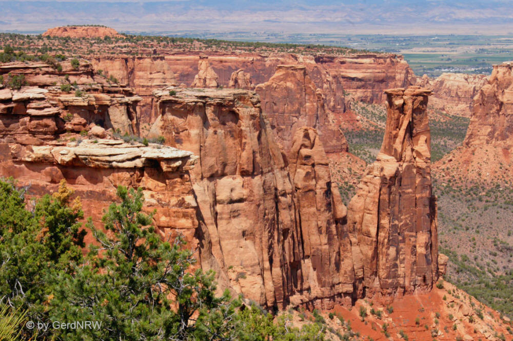 Pipe Organ (Orgelpfeife), Colorado National Monument, Colorado, USA 