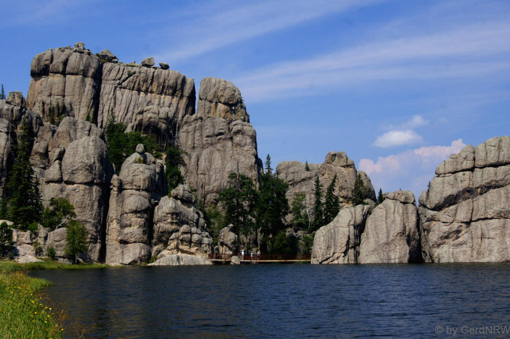 Sylvan Lake, Custer State Park, South Dakota, USA