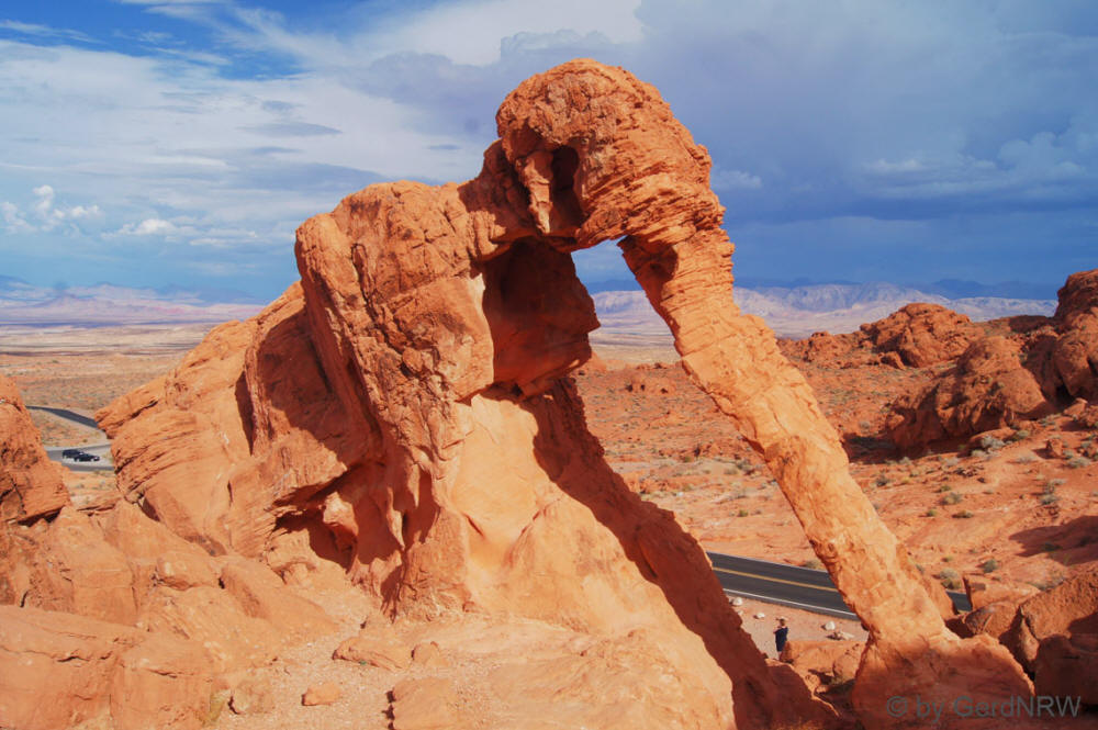 Elephant Rock, Valley of Fire, Nevada - USA