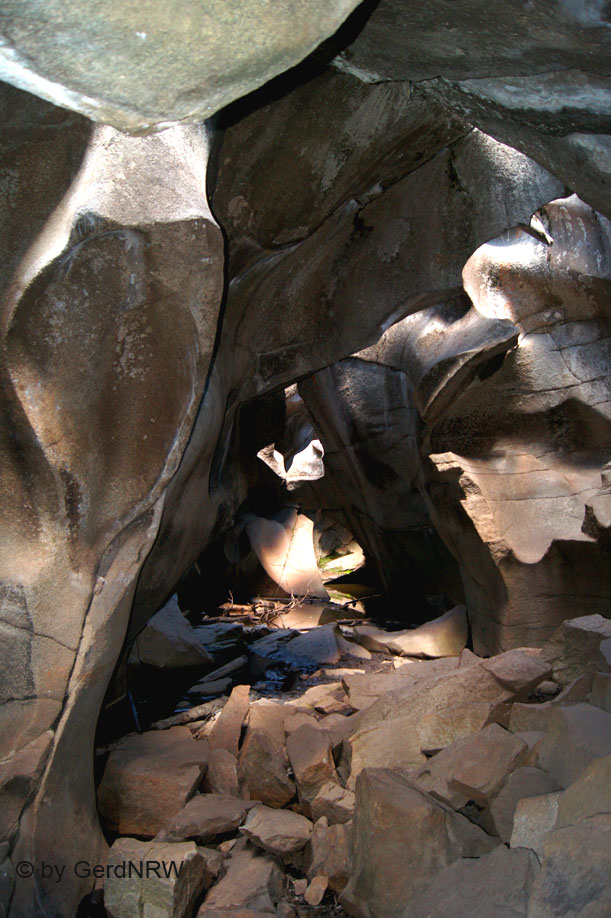 Ice Cave - Grottos (Eishöhlen) near Independence Pass, Colorado, USA