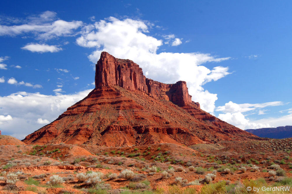 Castle Valley from UT-128, Near Moab, Utah, USA