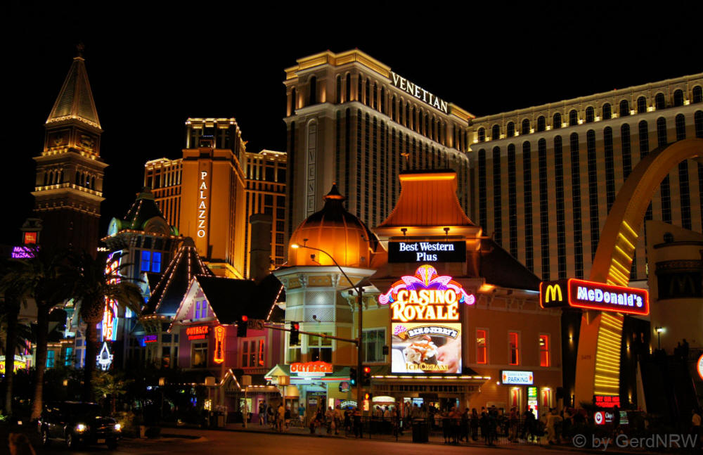Casino Royale and The Venetian, The Strip, Las Vegas, Nevada, USA