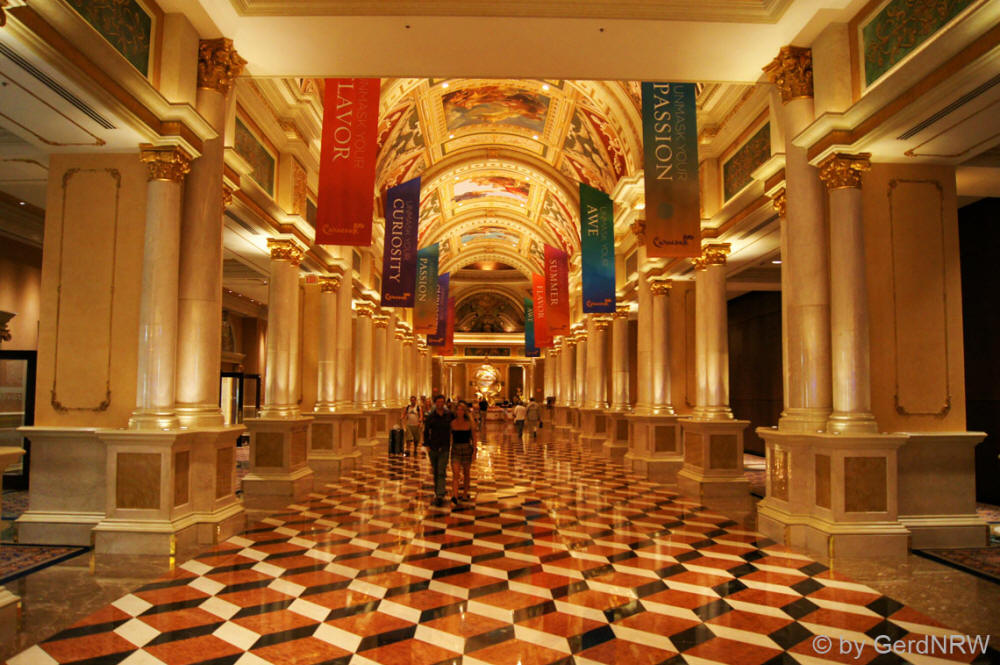Inside the Venetian - Im Innern des Venetian, The Strip, Las Vegas, Nevada, USA
