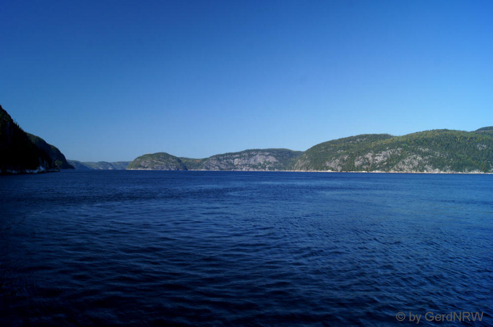 Saguenay-Fjord near Tadoussac, Quebec, Canada